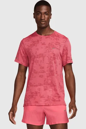 Nike Maglia da running a manica corta Dri-FIT ADV Rosa Uomo