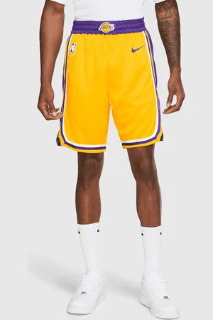 Nike Shorts Los Angeles Lakers Icon Edition Uomo