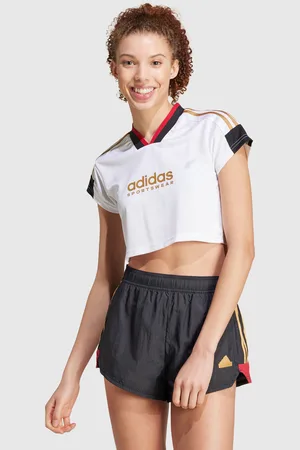 adidas Maglia Tiro Cut 3-Stripes Crop Donna