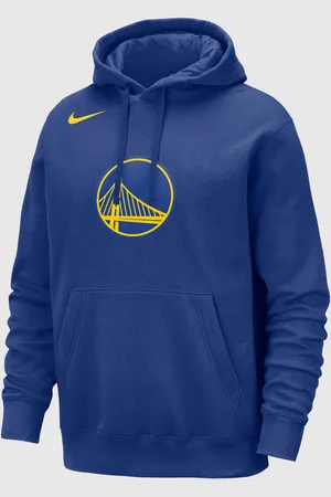 Nike Felpa con Cappuccio Club Golden State Warriors Uomo