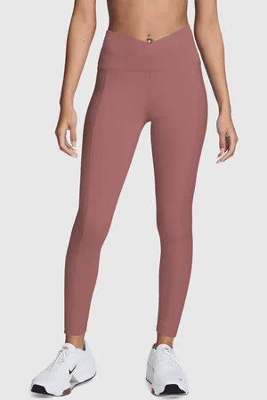 Nike Leggings a 7/8 a vita alta - Dri-FIT Rosa Donna