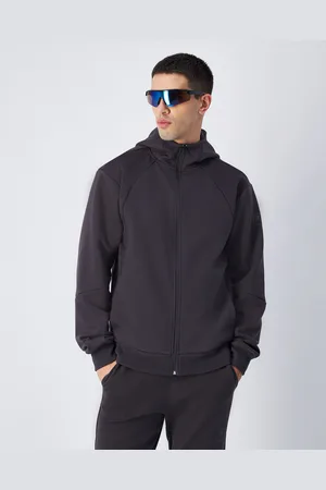 Champion Felpa Interlock con cappuccio e cerniera Uomo