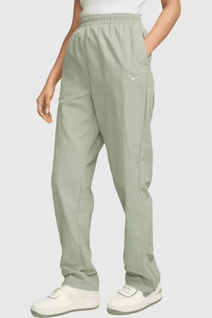 Nike Pantaloni a vita alta in tessuto UV con Zip Donna