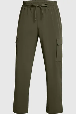 Under Armour Pantaloni Cargo UA Vibe Woven Marine Od Green Uomo