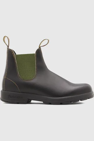 Blundstone 519 Originals Brown Leather & Olive Donna