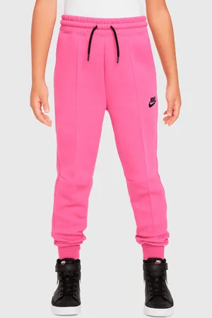 Nike Sportswear Pantaloni Tech Fleece Rosa Bambina