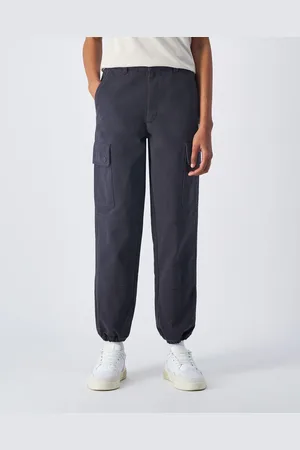 Champion Pantaloni Cargo Con Polsini in Cotone Organico Donna