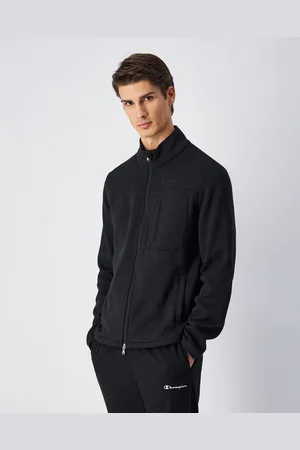 Champion Felpa Full Zip Collo Alto Soft Tech Fleece Uomo