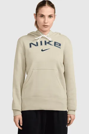 Nike Felpa pullover con cappuccio e logo Standard Donna