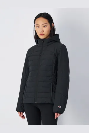 Champion Giacca Piumino Con Cappuccio Outdoor Donna