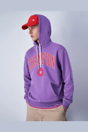 Champion Felpa Con Cappuccio Big Logo Bookstore Uomo