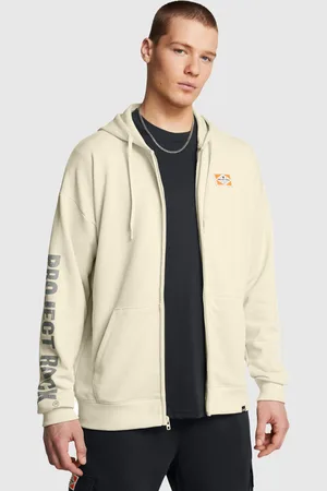 Under Armour Felpa Full Zip Project Rock Silt Uomo