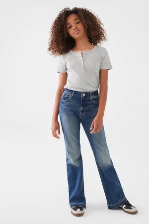 GAP Jeans flare fit a vita alta, Bambina, , Taglia 6Y/114-124