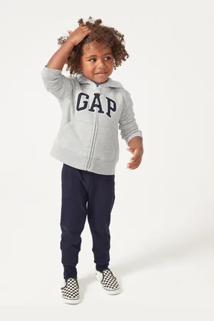 GAP Full-zip in felpa con cappuccio, , Taglia 3-6M/56-62
