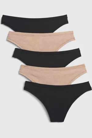 GAP Set cinque perizomi in modal stretch, , , Taglia XS