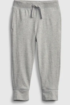 GAP Joggers in felpa con coulisse e patch logo, , Taglia 0-3M/46-58