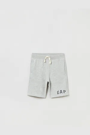 GAP Bermuda in French Terry con logo, Bambino, , Taglia XS/99-114