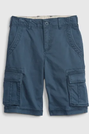 GAP Bermuda cargo in cotone stretch, Bambino, , Taglia 6Y/114-122