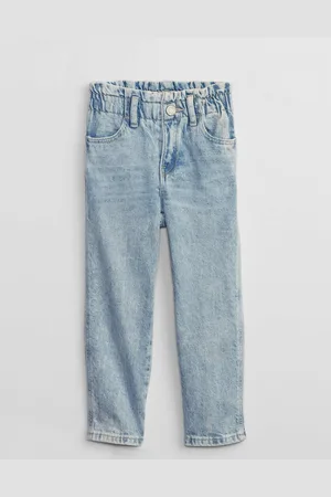 GAP Jeans mom fit con trattamento acid wash, , Taglia 12-18M/74-79
