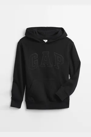 GAP Felpa con cappuccio e ricamo logo, Bambino, , Taglia XS/99-114
