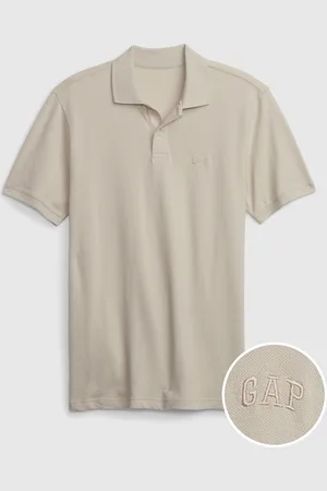 GAP Polo in piquet con ricamo logo, , , Taglia XS