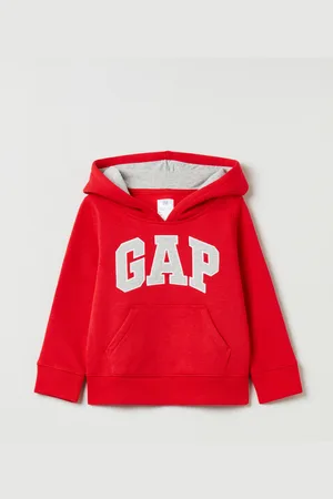 GAP Felpa con cappuccio ricamo logo, , Taglia 12-18M/74-79