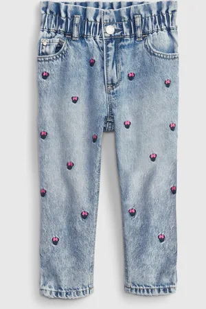 GAP Jeans con ricami Disney Minnie, , Taglia 12-18M/74-79