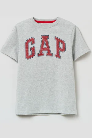 GAP T-shirt girocollo con stampa logo vintage, Bambino, , Taglia XS/99-114