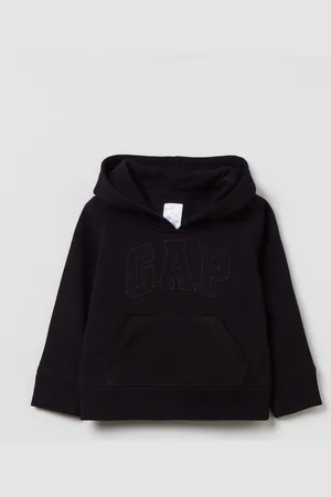 GAP Felpa con cappuccio e ricamo logo, , Taglia 0-3M/50-56