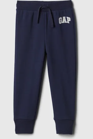 GAP Joggers in felpa con coulisse e ricamo logo, , Taglia 3-6M/58-69