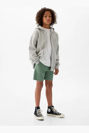 GAP Bermuda in twill con coulisse, Bambino, , Taglia XS/99-114