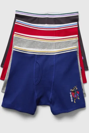 GAP Set quattro boxer con stampa Avengers, Bambino, , Taglia XS/99-114