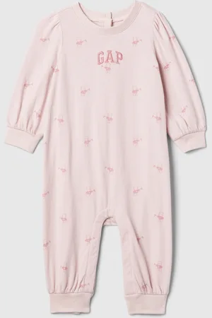 GAP Tutina in jersey con stampa orsetto e ricamo logo, , Taglia 0-3M/46-58