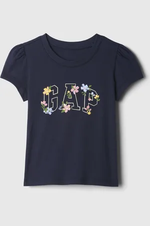 GAP T-shirt in cotone con stampa, Bambina, , Taglia 6-12M/69-74