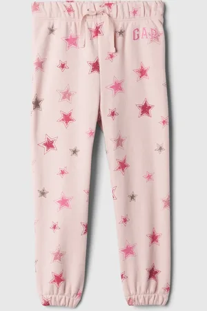 GAP Joggers con coulisse e stampa stelle, Bambina, , Taglia 6-12M/69-74