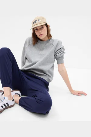 GAP Felpa girocollo con maniche raglan, , , Taglia XS