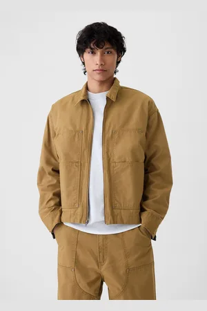 GAP Shacket carpenter full-zip, , , Taglia XS
