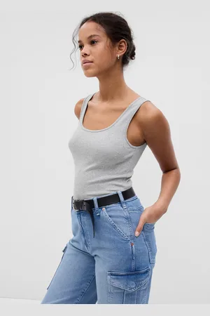 GAP Tank top in cotone e modal stretch, , , Taglia XS