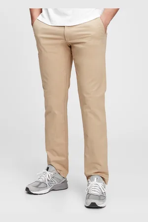 GAP Pantaloni straight fit in cotone stretch, , , Taglia 28 x 30