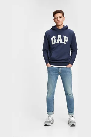 GAP Felpa in French Terry con ricamo logo, , , Taglia XS