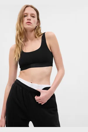 GAP Reggiseno Bralette in cotone bio stretch, , , Taglia M