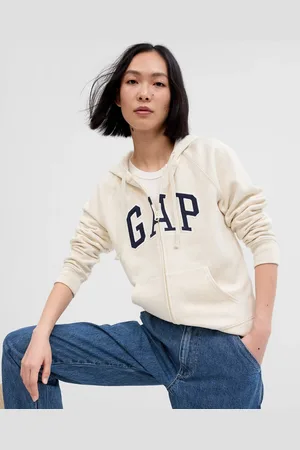 GAP Full-zip con cappuccio ricamo logo, , , Taglia XS