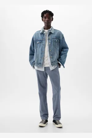 GAP Pantalone straight fit in cotone stretch, , , Taglia 29 x 30