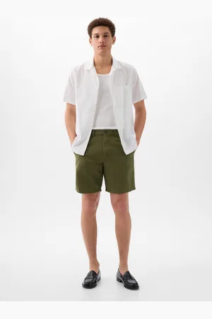 GAP Bermuda relaxed fit in lino e cotone, , , Taglia 29