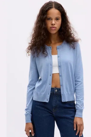 GAP Cardigan con scollo rotondo, , , Taglia XS