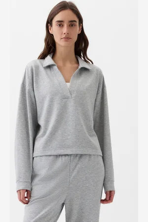 GAP Felpa con scollo a polo, , , Taglia XS