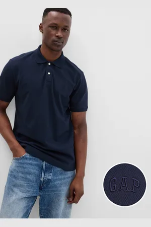 GAP Polo in piquet con ricamo logo, , , Taglia S