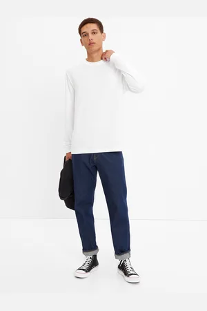 GAP T-shirt a maniche lunghe in cotone bio, , , Taglia M