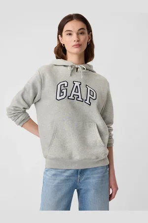 GAP Felpa con cappuccio ricamo logo, , , Taglia XS