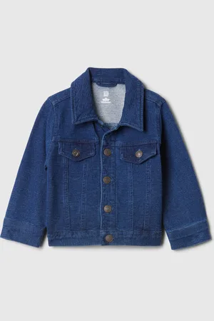 GAP Giacca in French Terry denim, , Taglia 6-12M/69-74